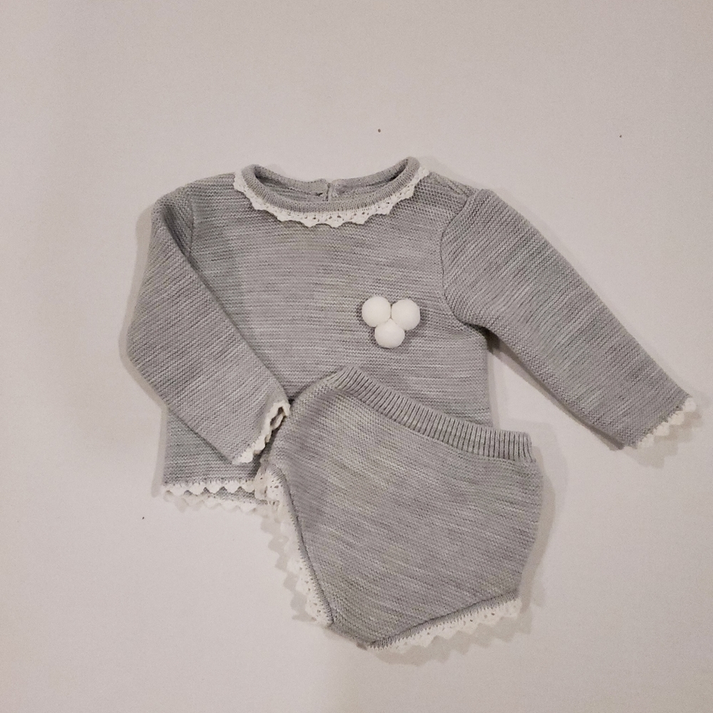 Spanish Baby Set - Grey